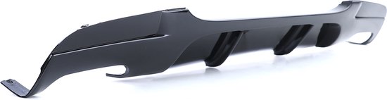 Diffuser Voor Bmw 3 Serie E90 E91 M Pakket Performance Look Glans Zwart Uitlaat Links en Rechts