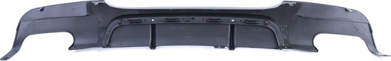 Diffuser Voor Bmw 3 Serie E90 E91 M Pakket Performance Look Glans Zwart Uitlaat Links en Rechts