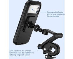 Universele Telefoonhouder Fiets - Scooter en Motor - Hoogste kwaliteit - Duurzaam