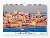 Lissabon kalender 35 x 24 cm | Verjaardagskalender Lissabon | Verjaardagskalender Volwassenen
