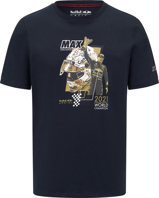 Red Bull racing Max Verstappen Tribute Graphic T-shirt-XL