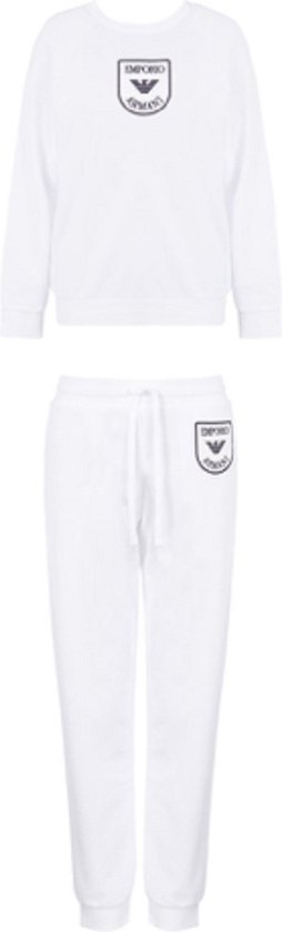 Emporio Armani iconic Trainingspak dames Wit Maat L bol