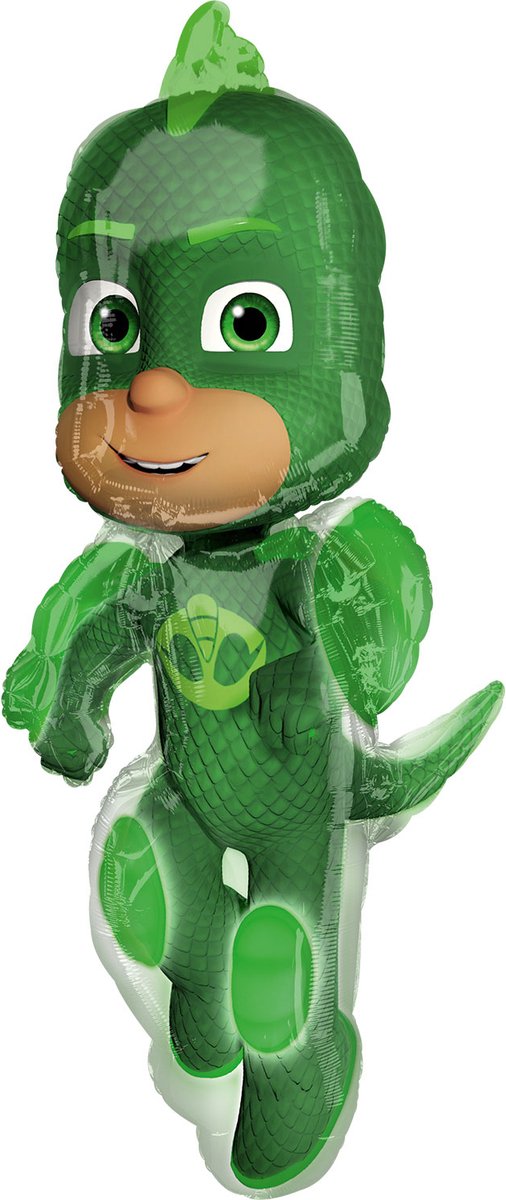 Anagram Folieballon Supershape Pj Masks Gekko 58 X 96 Cm Groen