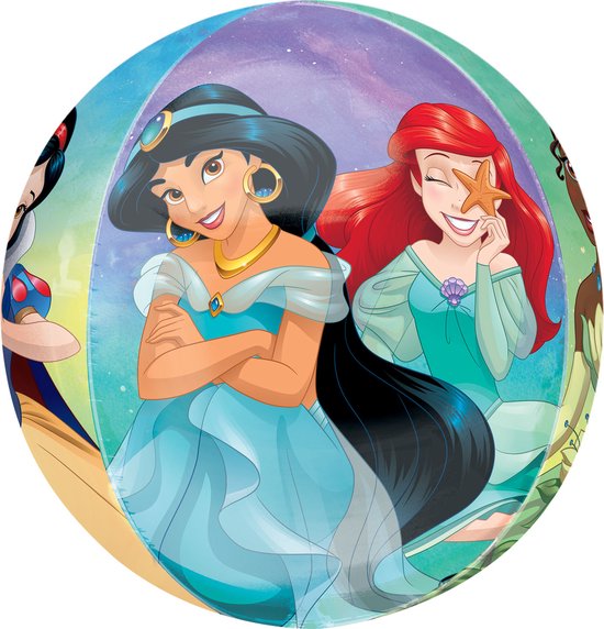 Amscan - Disney Princess - Folieballon - 38 cm - Leeg