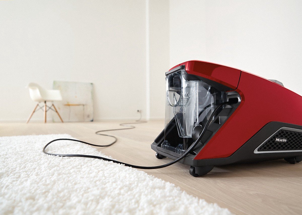 Miele Blizzard CX1 Cat & Dog Powerline stofzuiger zonder zak mangorood turboborstel HEPA filter 890 W thumbnail 6