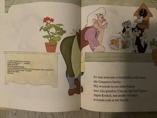 Pinokkio - Disney Boekenclub, Carlo Collodi | 9789054283829 | Boeken | bol