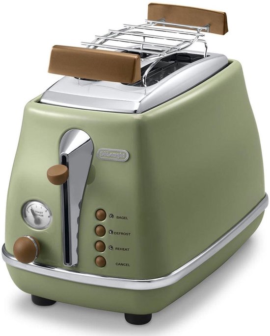 Foto: De longhi toaster icona vintage groen