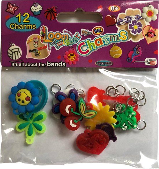 SUNNYCLUE 50 Pendenti A Fiore In Smalto E Lega Dorata – 5 Colori Con Moschettone – Per Creare Gioielli Fai-da-te, Collane, Bracciali, Portachiavi