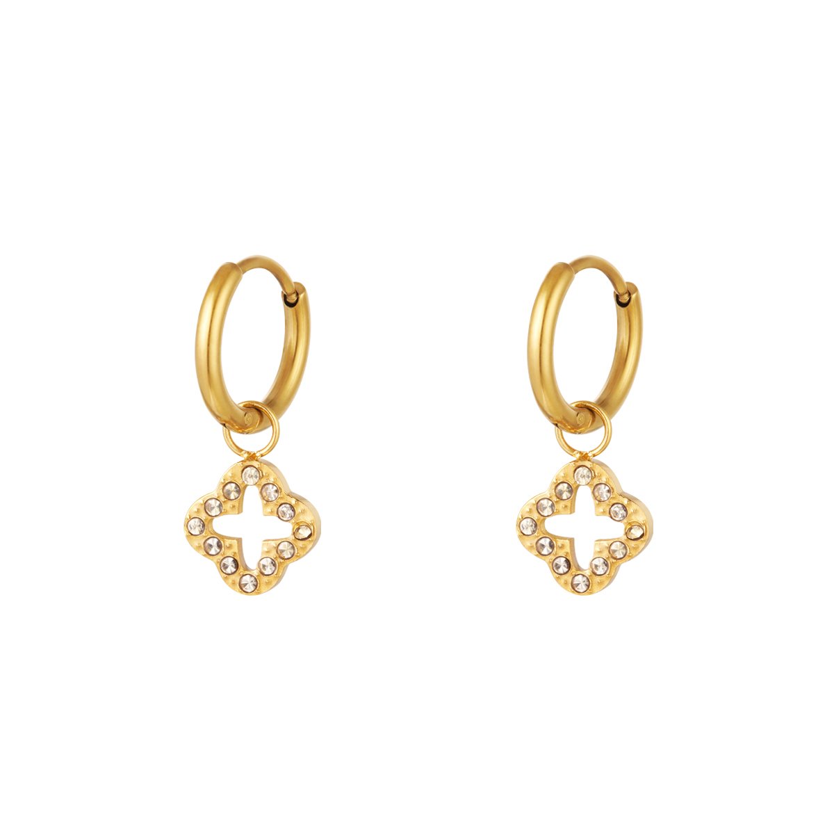 Yehwang Oorbellen Clover