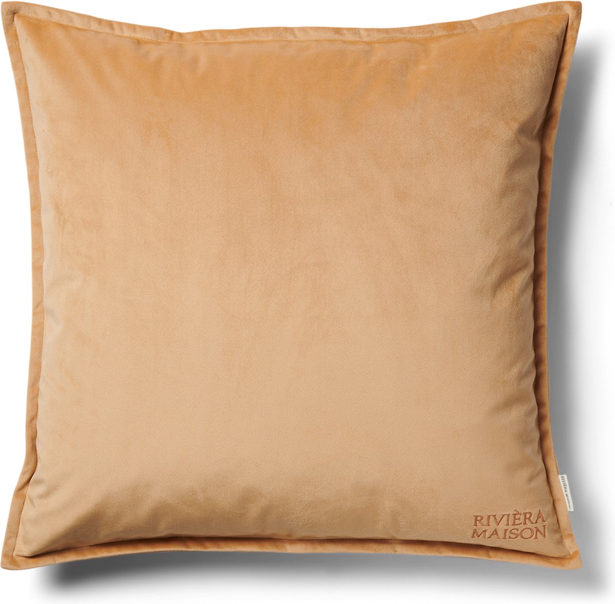 Riviera Maison Kussenhoes 60x60 - RM Velvet Pillow Cover - Oranje - 60x60 cm