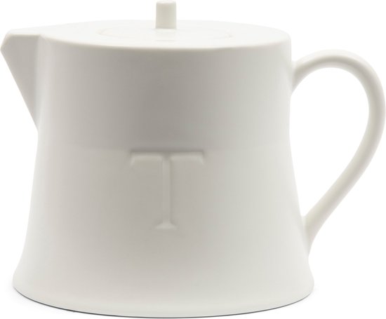 Riviera Maison Theepot met deksel - RM Tea Pot matt - Wit