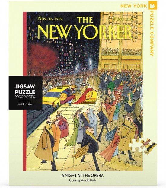 New York Puzzle Company - New Yorker A Night at the Opera - 1000 ...