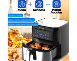 Proscenic T21 Heteluchtfriteuse - Touch Screen Paneel Friteuse - Airfryer - 5.5 Liter