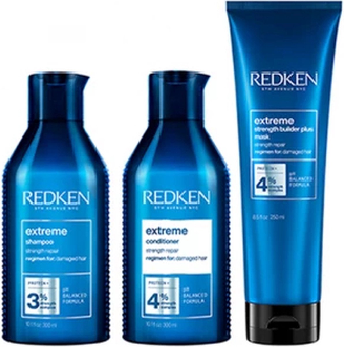 Redken Extreme Shampoo & Conditioner 300ml + Mask 250ml VOORDEELPAKKET