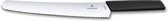 Couteau à Pain Swiss Moderne Victorinox - 26cm - Acier Inoxydable / Plastique PP - Zwart