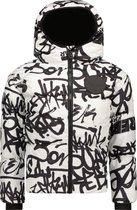 SuperRebel PUFF girls hooded jacket elastic maat 164