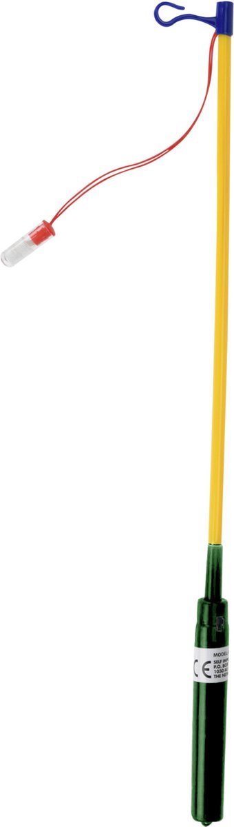 Tender Toys Lampionstokje - groen - met LED lichtje - 50 cm - Sint Maarten lopen - Lampionnentocht