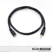 3.5mm mini Jack verlengkabel, 3m, f/m | Signaalkabel | sam connect kabel