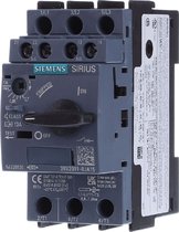 Siemens 3RV2011-0JA15 Circuit breaker 1 pc(s) Adjustment range (amperage): 0.7 - 1 A Switching voltage (max.): 690 V AC (W x H x D) 45 x 97 x 97 mm