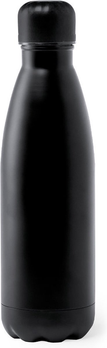 OneTrippel RVS drinkfles - Waterfles - 790 ml - RVS - zwart