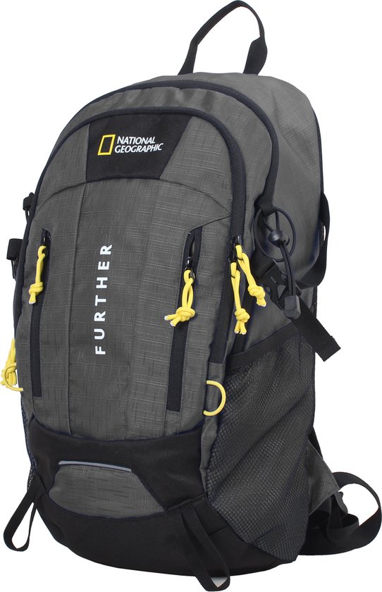 National Geographic Outdoor Rugzak / Trekking Rugzak / Wandel Rugzak - 13 Liter - Destination - N16083 - Grijs