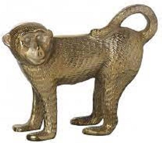 Gouden Beeldje Aap – H18 x 22 cm | bol.com
