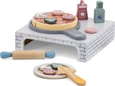 PolarB - houten pizza oven - houten pizzeria - houten speelgoed vanaf 18+ maanden