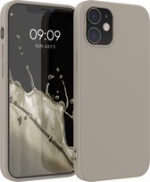 kwmobile telefoonhoesje geschikt voor Apple iPhone 12 / iPhone 12 Pro - Hoesje voor smartphone - Back cover in crème