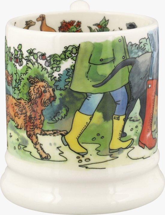 Emma Bridgewater Mug 1/2 Pint The Good Life Favourite Dogs Walks