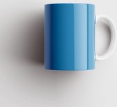 Blauwe mok | Koffiemok | Thee mok | Mok 300 ml | Keramische mok
