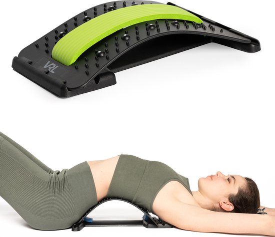 VRL Sport Rugstretcher - Backstretcher - Acupunctuurmat - Rugmassage - Verstelbaar - Rug Massage