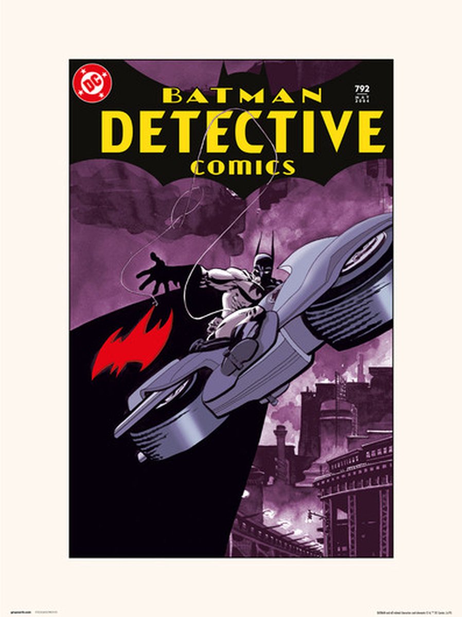 Grupo Erik Marvel BATMAN DC DETECTIVE COMICS 792 - Art Print 30x40 cm