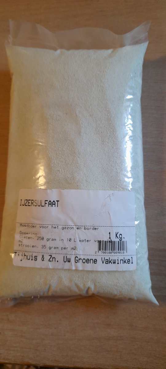 Labshop - IJzer(II)sulfaat - 1 kilogram