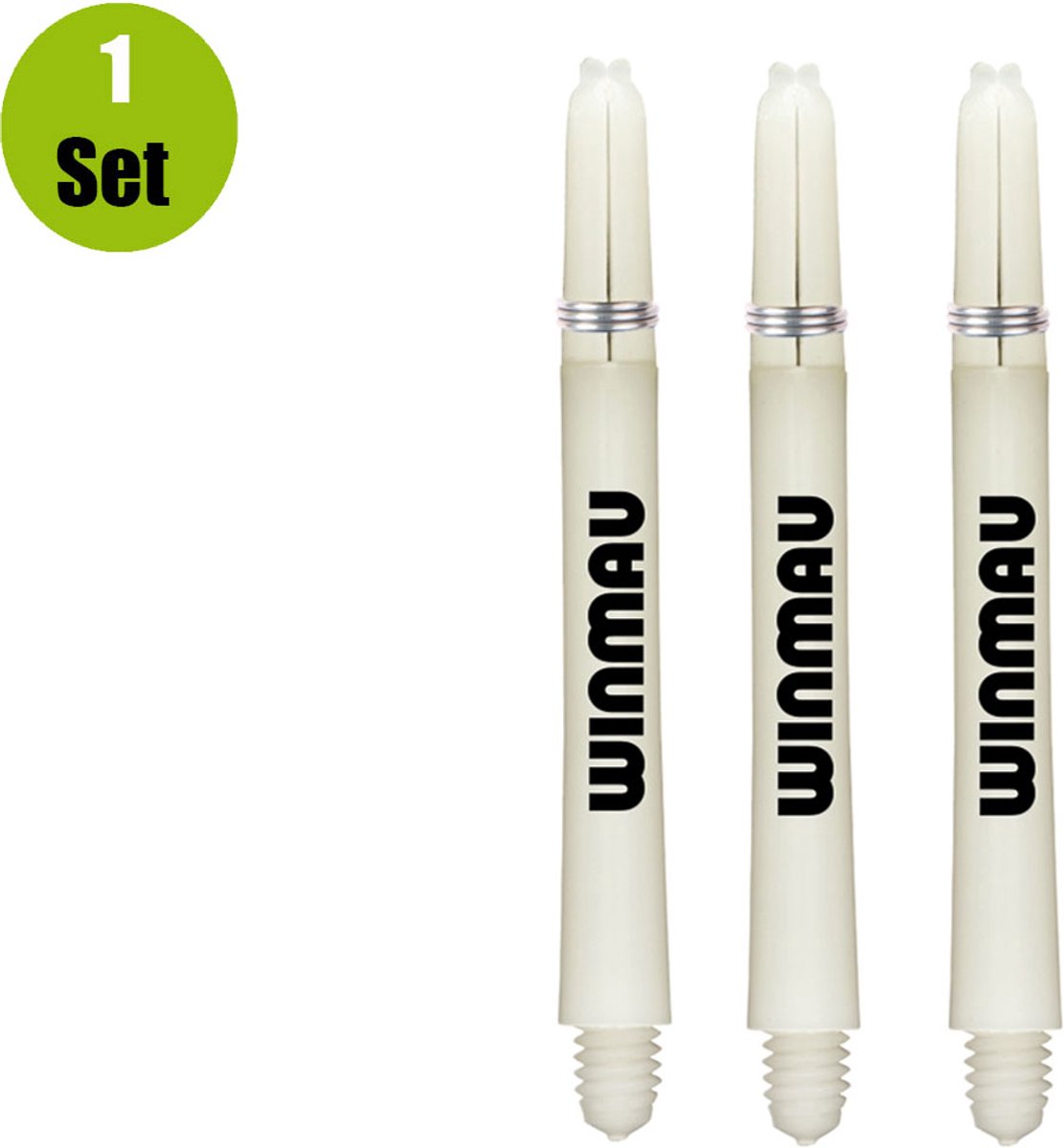 Winmau Dart Shafts Nylon Signature - Wit - Short - ()