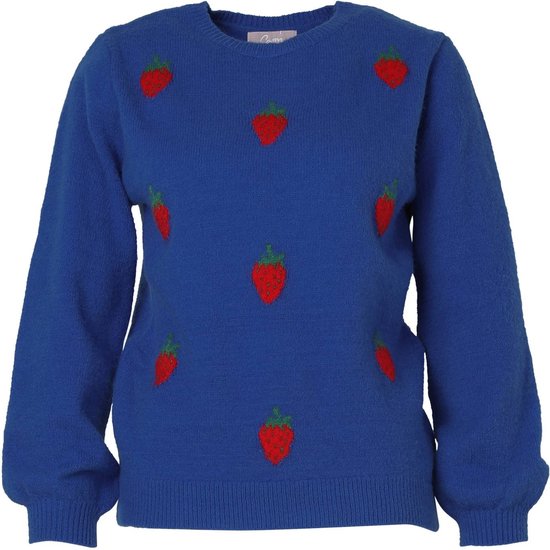 Heren trui Louis retro | Effen kleur en lange mouwen | Comfortabele