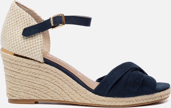 Tamaris Sandalen blauw 231313 - Dames - Maat 38 | bol.com