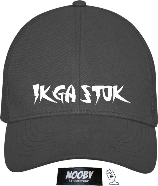 Pet - Cap - Ik Ga Stuk - Zwart - Streetwear