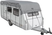 Campout Caravan- en camperdakhoes 5,50 x 3,00 m - Voor zowel binnen- als buitengebruik - Grijs