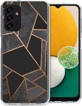 iMoshion Hoesje Geschikt voor Samsung Galaxy A13 (5G) / A04s Hoesje Siliconen - iMoshion Design hoesje - Zwart / Black Graphic