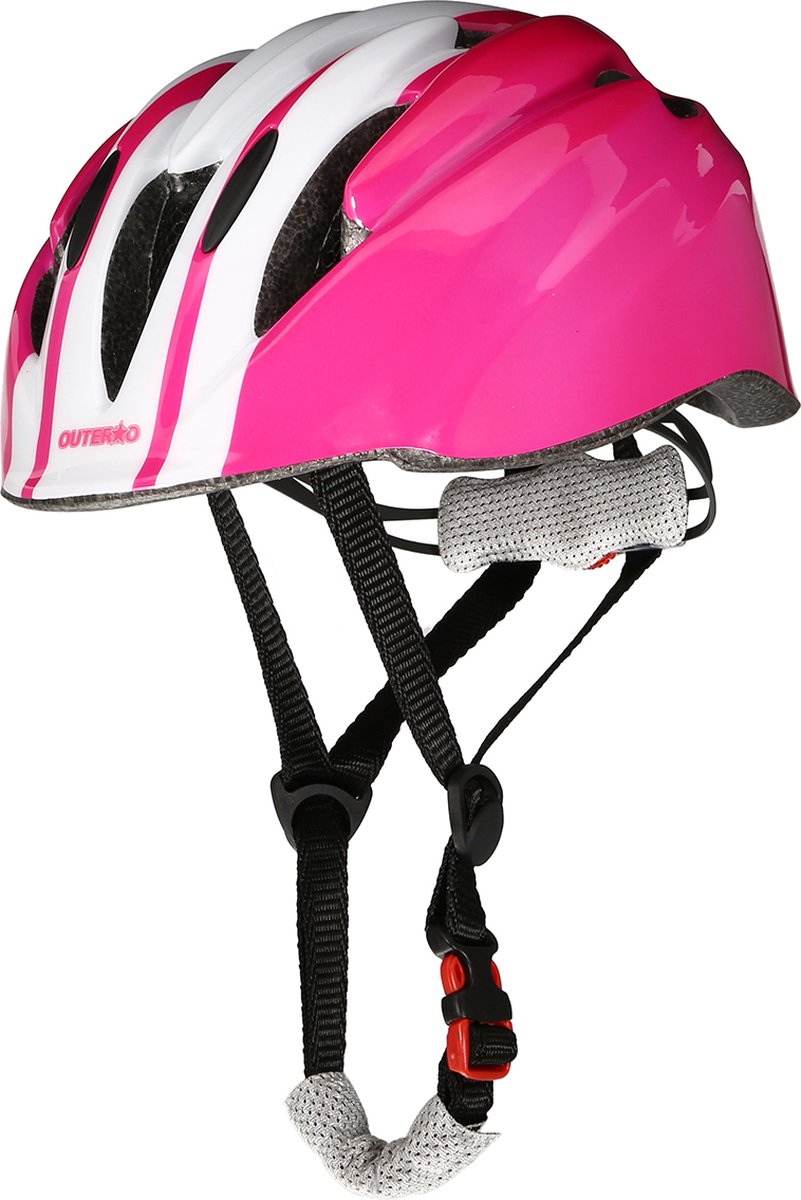 Kinderfietshelmen - Sporthelm - Helm - S - Roze