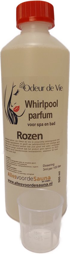 Tarief ondanks serveerster Whirlpool Badolie Rozen 500ml badparfum, bad aroma | bol.com