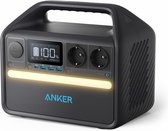 Anker 535 PowerHouse - Alimentation Portable - Générateur Portable 512Wh - 500W 7 Ports Générateur Extérieur avec 2 Sorties AC - Sortie USB-C PD 60W - Lampe LED pour Camping - Caravanes - Urgences et Plus