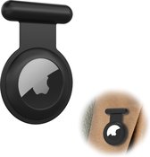 YONO Pin Case compatible avec Apple AirTag - Case Enfant pour Vêtements d'intérieur - GPS Tracker Enfants - Zwart