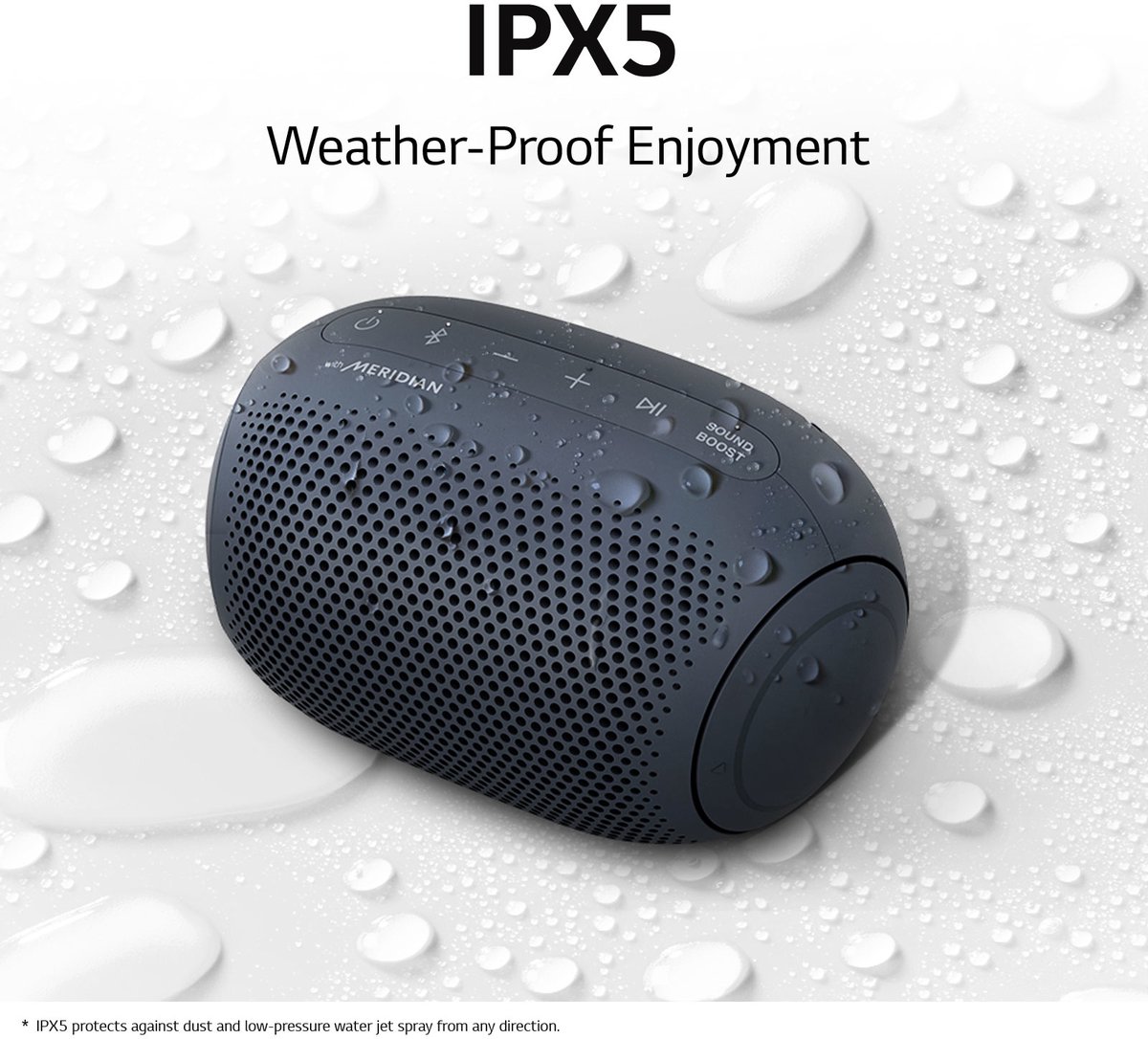LG XBOOM GO PL2 Blauw - Draagbare Bluetooth Speaker