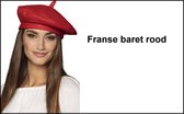Béret français rouge - Landen France Couvre-chef festival soirée à thème fun hat