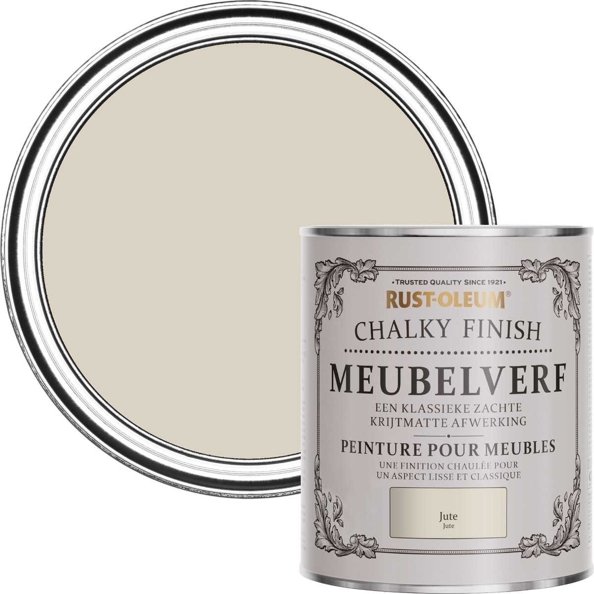 Rust-Oleum Lichtbruin Chalky Finish Meubelverf - Jute 750ml
