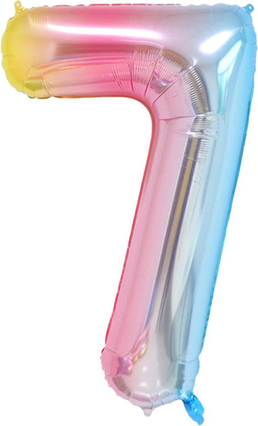 Folieballon 4 jaar metallic paars 86cm Folieballon 4 jaar metallic paars 86cm