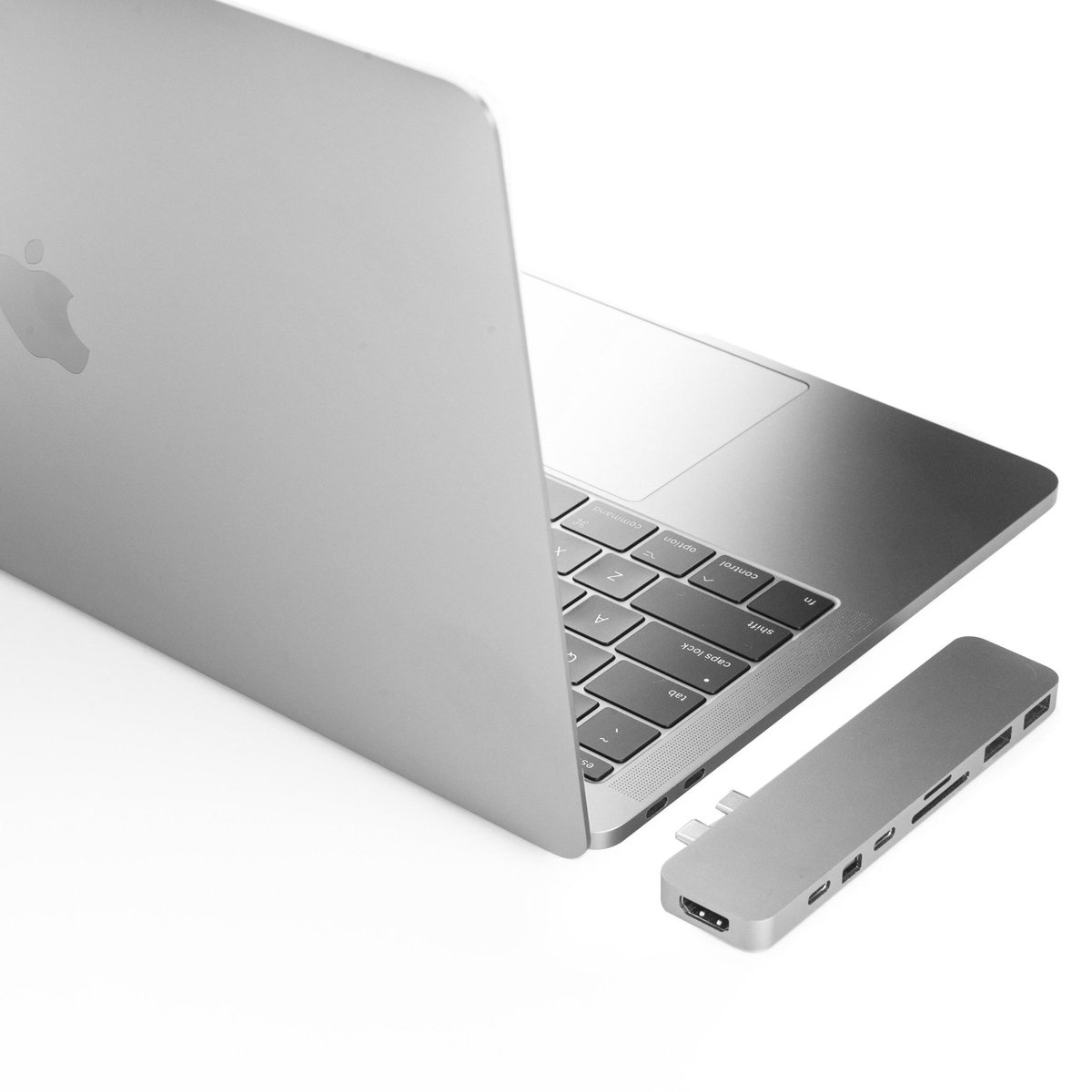 Hyper Pro usb C 8 In 2 Docking Station Silver