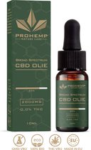 Prohemp CBD olie 20% - Broad Spectrum (THC-Vrij) - 10ml - 2000 mg Premium CBD