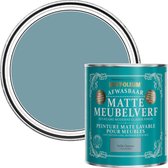 Rust-Oleum Blauw Afwasbaar Matte Meubelverf - Stille Oceaan 750ml